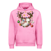 Fuchsia Pink Baseball Horn Christmas Urban Hoodie - BundleAndBundleShop