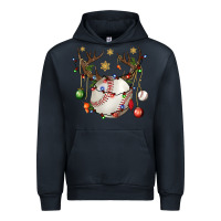 Navy Baseball Horn Christmas Urban Hoodie - BundleAndBundleShop