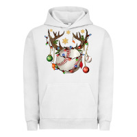 Pigment Lunar Rock Baseball Horn Christmas Urban Hoodie - BundleAndBundleShop