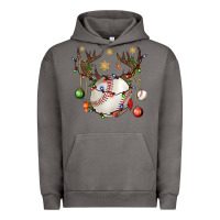 Pigment Tornado Baseball Horn Christmas Urban Hoodie - BundleAndBundleShop