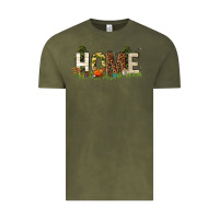 Vintage Olive home camping Vintage Tee - texasbilliewilder