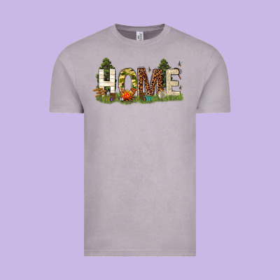 Vintage Tee home camping