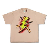 Burro softball lightning bolt Urban Heavy Tee - Zillion Design Studio