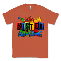 Copper my sister is ausome autism Classic Tee - Zillion Design Studio