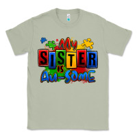 Matcha my sister is ausome autism Classic Tee - Zillion Design Studio