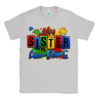 Moon Dust my sister is ausome autism Classic Tee - Zillion Design Studio