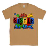 Toasted Coconut my sister is ausome autism Classic Tee - Zillion Design Studio