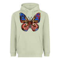 Matcha 4th of july butterfly Heavyweight Hoodie - BundleAndBundleShop