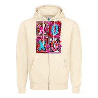 Sandshell xoxo with roses and candies olivia Zipper Hoodie - OliviaCreatesArt
