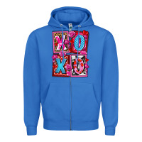True Royal xoxo with roses and candies olivia Zipper Hoodie - OliviaCreatesArt
