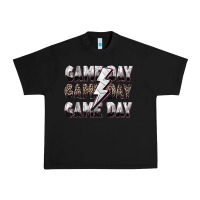 Black game day game day volleyball lightning bolt Urban Heavy Tee - Zillion Design Studio