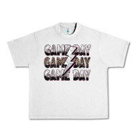 Lunar Rock game day game day volleyball lightning bolt Urban Heavy Tee - Zillion Design Studio