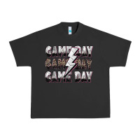 Game Day Game Day Volleyball Lightning Bolt Urban Heavy Tee | Teevron
