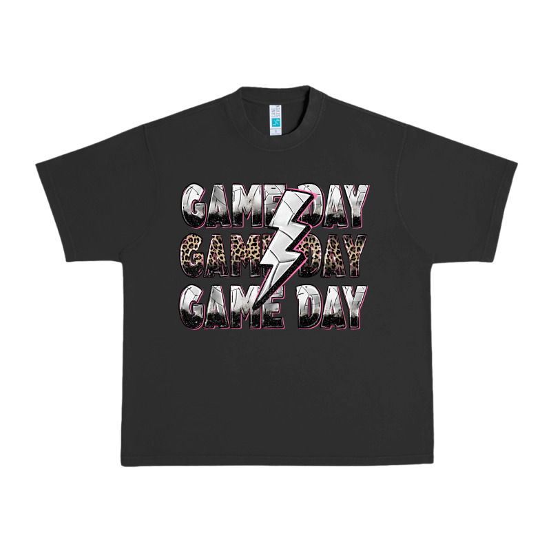Game Day Game Day Volleyball Lightning Bolt Urban Heavy Tee by Zillion Design Studio | Teevron