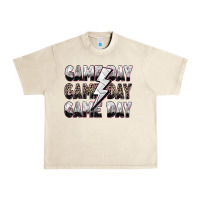 Sandshell game day game day volleyball lightning bolt Urban Heavy Tee - Zillion Design Studio