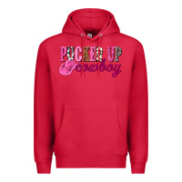 Cardinal pucker up cowboy Premium Hoodie - NancyCooperArtShop