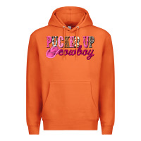 Carrot pucker up cowboy Premium Hoodie - NancyCooperArtShop