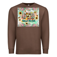 Chestnut god is my refugee and strength Premium Sweatshirt - NancyCooperArtShop