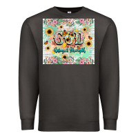 Smoke god is my refugee and strength Premium Sweatshirt - NancyCooperArtShop