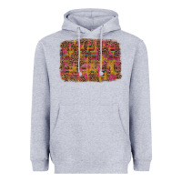 Heather Grey cinco de mayo leopard glitter Heavyweight Hoodie - Artiststas