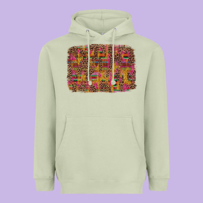 Cinco De Mayo Leopard Glitter Heavyweight Hoodie Designed By Artiststas