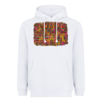 White cinco de mayo leopard glitter Heavyweight Hoodie - Artiststas