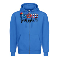 True Royal proud firefighter Zipper Hoodie - HRA Design Shop