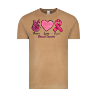 Vintage Camel Peace Love Cure Cancer Vintage Tee - RanaPortraitStore