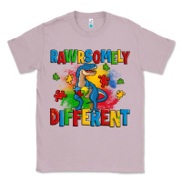 Lilac rawrsomely different autism trex Classic Tee - Zillion Design Studio