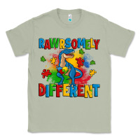 Matcha rawrsomely different autism trex Classic Tee - Zillion Design Studio