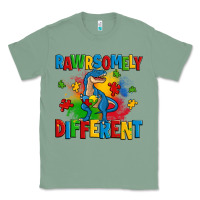 Sage rawrsomely different autism trex Classic Tee - Zillion Design Studio
