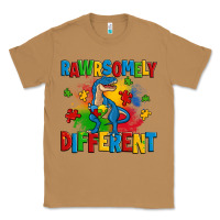 Toasted Coconut rawrsomely different autism trex Classic Tee - Zillion Design Studio