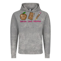 Cloud Rock teach love inspire leopard Vintage Hoodie - AdoDesignShop