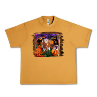Longhorn Cow Halloween Urban Heavy Tee | Teevron