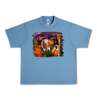 Pebble Blue longhorn cow halloween Urban Heavy Tee - RanaPortraitStore