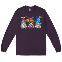 Plum autism gnomes Long Sleeve Tee - Zillion Design Studio