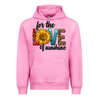 Fuchsia Pink For The Love Of Sunshine Urban Hoodie - BundleAndBundleShop