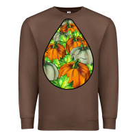 Chestnut Fall Teardrop Premium Sweatshirt - LillyAllenDesigns
