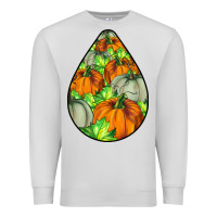 Dove Grey Fall Teardrop Premium Sweatshirt - LillyAllenDesigns