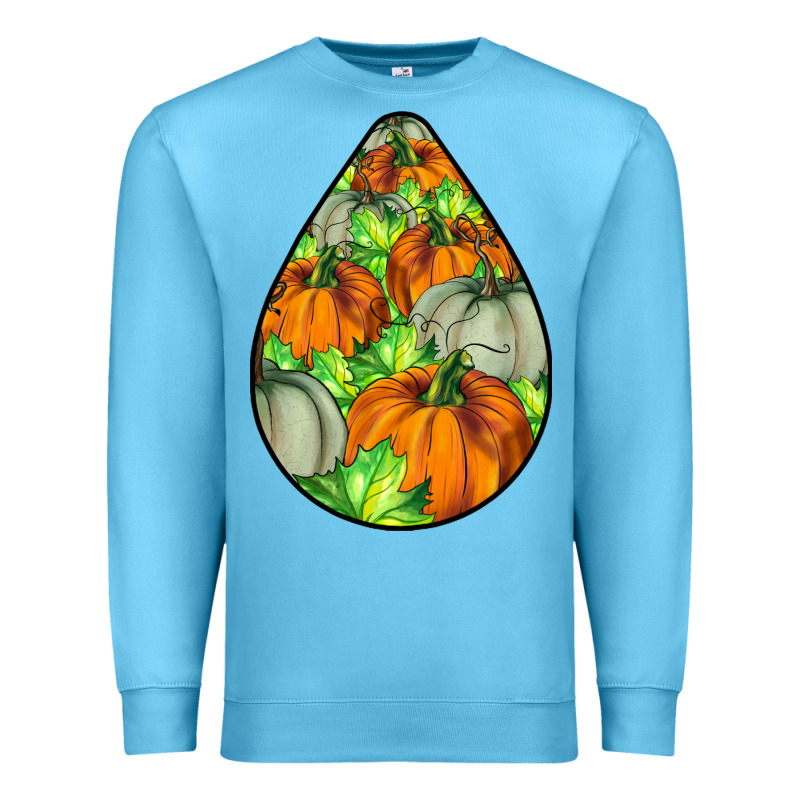 Fall Teardrop Premium Sweatshirt by LillyAllenDesigns | Teevron