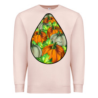Pale Pink Fall Teardrop Premium Sweatshirt - LillyAllenDesigns