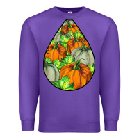 Purple Fall Teardrop Premium Sweatshirt - LillyAllenDesigns