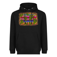 Black cinco de mayo leopard frame Heavyweight Hoodie - Artiststas