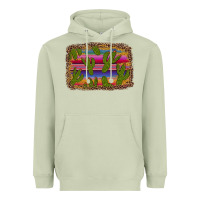 Matcha cinco de mayo leopard frame Heavyweight Hoodie - Artiststas