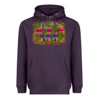 Plum cinco de mayo leopard frame Heavyweight Hoodie - Artiststas