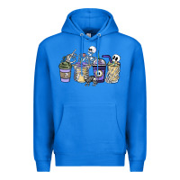 True Royal skeleton coffee cups Premium Hoodie - NancyCooperArtShop
