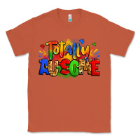 Copper totally ausome autism Classic Tee - Zillion Design Studio