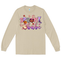 Mushroom spooky babe Long Sleeve Tee - AdoDesignShop