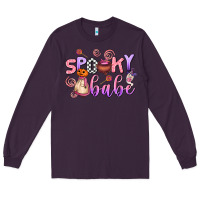 Plum spooky babe Long Sleeve Tee - AdoDesignShop