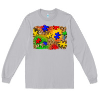 Moon Dust autism background Long Sleeve Tee - Zillion Design Studio